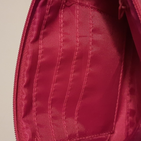 Beaded Hot Pink Owl Be You Whimsical Fun Phone Purse Wallet Wristlet Card Zipper - Picture 6 of 7